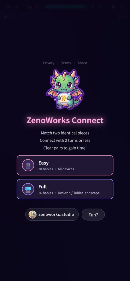 ZenoWorks Connect｜Title screen